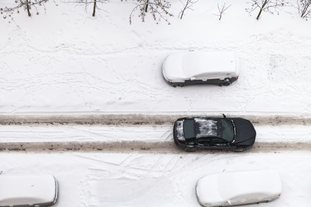 Move your vehicle off the roadway